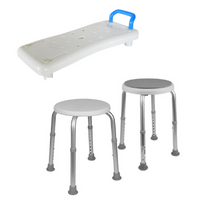 Kąpielowe ławeczki wannowe i stołki pod prysznic